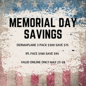 Memorial Day Savings