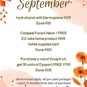 September Specials 2025